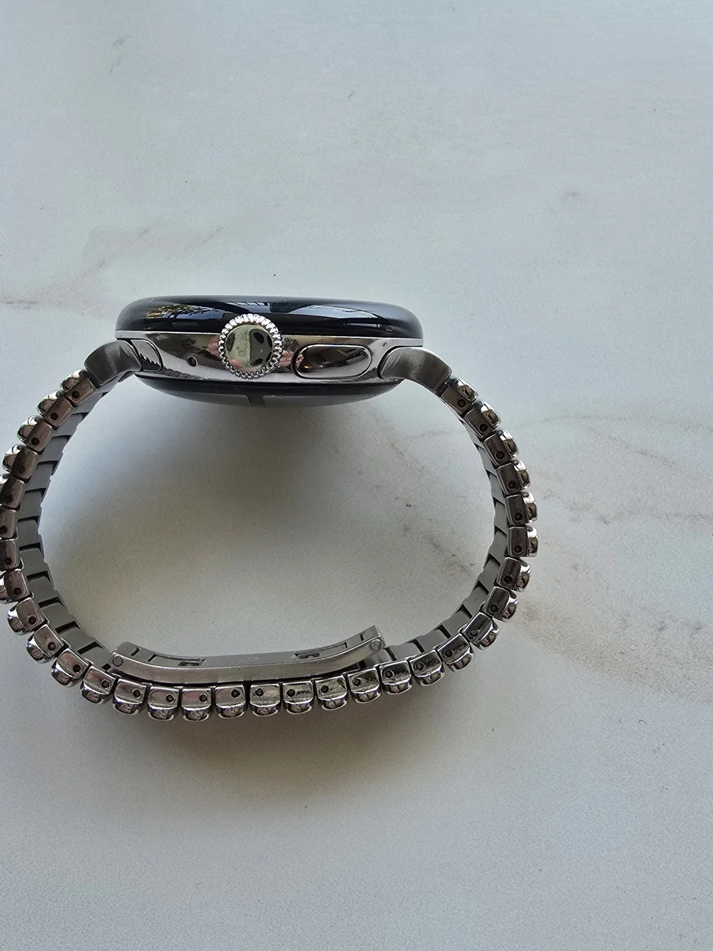 Google PIXEL 2 And Slim Metal Silver Band